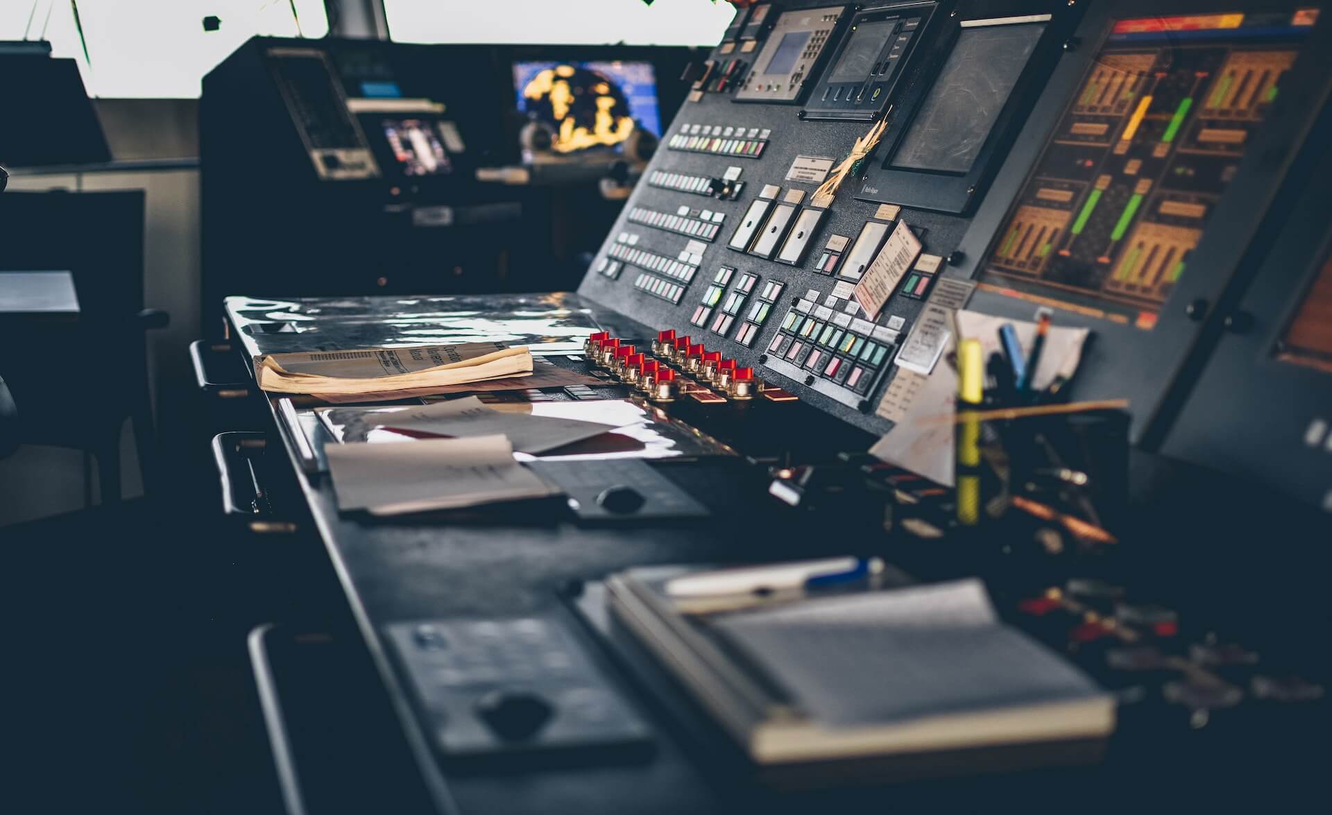 Marine-ship-control-room